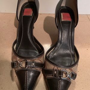 Coach Brown Leather Shoes